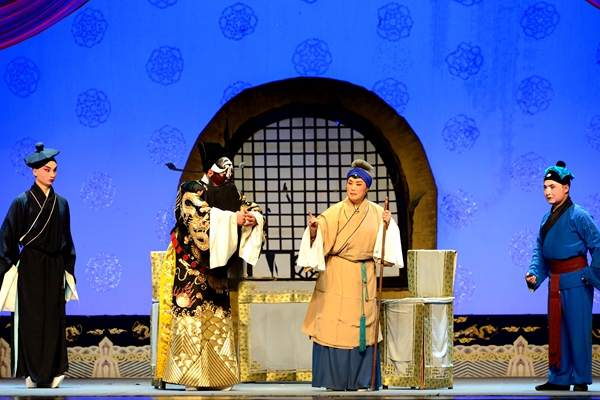上党梆子《打龙袍》在首届山西艺术节上演