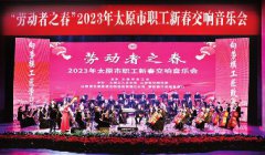 “劳动者之春”2023年太原市职工新春交响音乐会举行