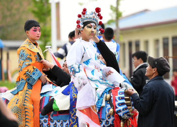 稷山:非遗传承进校园,“高跷走兽”学起来-24694.jpg 稷山:非遗传承进校园,“高跷走兽”学起来-24694.jpg