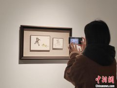 中国戏曲人物画鼻祖关良作品在山西展出